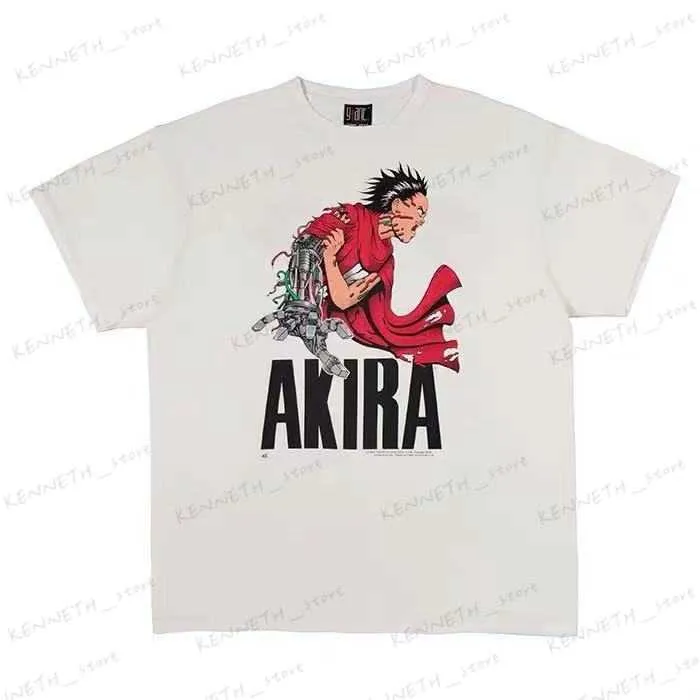 Herr T-shirts Akira vit 210g T-shirt T230419