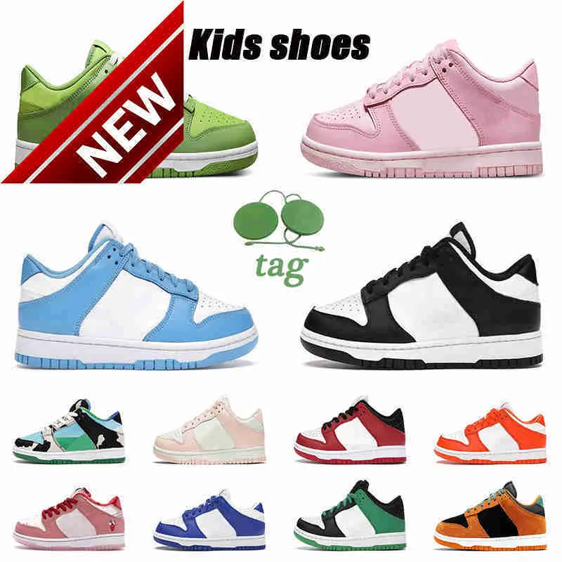 Retro Low Big Kids Designer Chaussures décontractées Childre