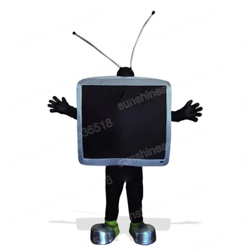 アダルトサイズのテレビテレビマスコットコスチューム漫画漫画キャラクターカーニバルユニセックス大人サイズハロウィーンバースデーパーティーファンシーアウトドア衣装