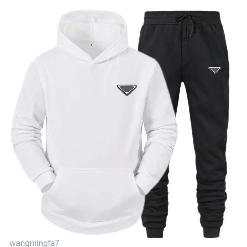 Men's Tracksuits Designer Sweater Cotton Pullover Letter Applique Set Basketball Street Wear Sportswear Brand Material Europeanamerican Sizes 0wwa