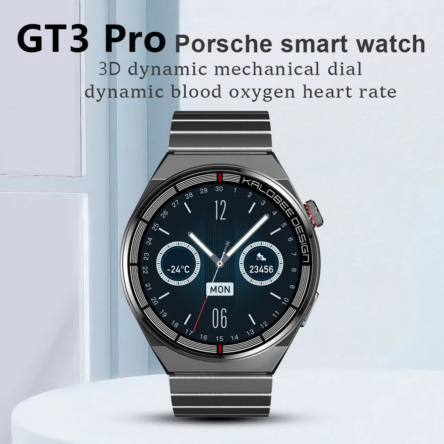 Huawei Watch GT3 Pro: Full Touch Screen Fitness Smartwatch With Bluetooth  Call, NFC, Heart Rate & Blood Pressure Monitoring From Esportset, $76.47