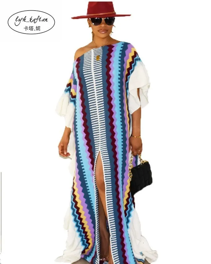 Womens Traditional Loose Feather Kafan Mexican Dress Ethnic 