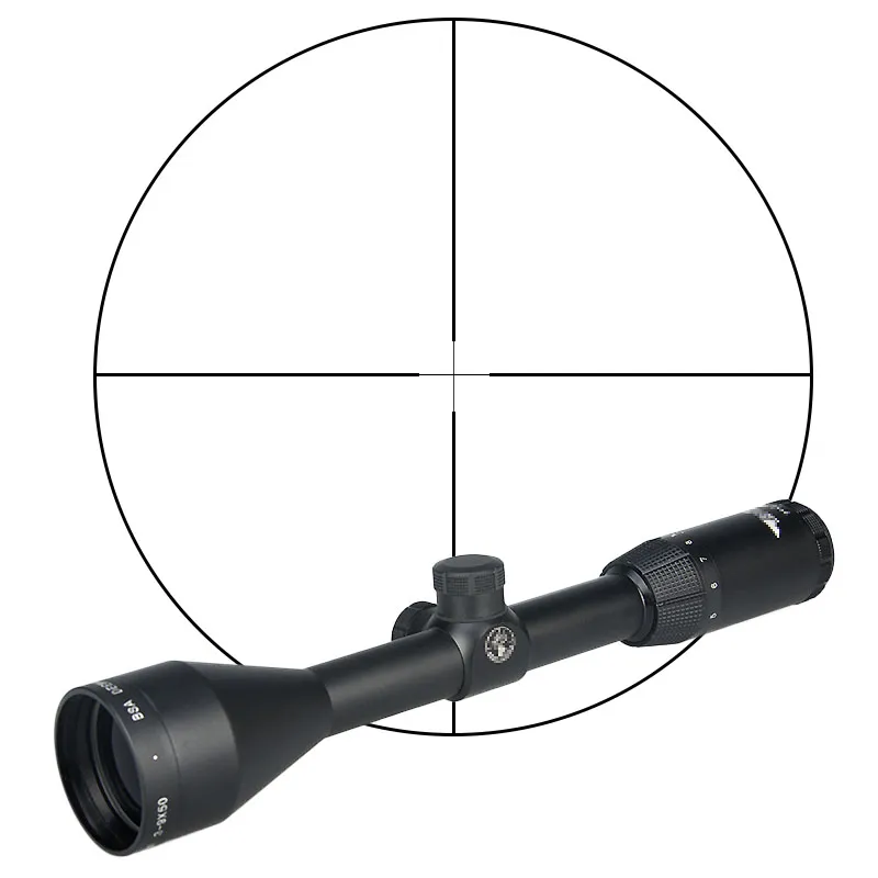 Ambiti di caccia PPT 3-9x50 cannocchiale da puntamento 25.4mm Dimensione tubo Mirino Sight per mirino esterno Attrazioni CL1-0277