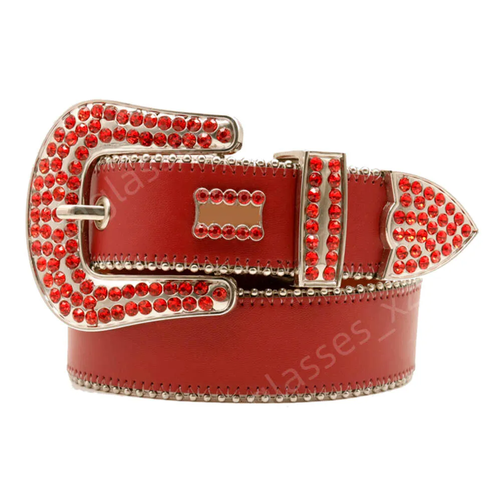 Bb Simon riem ontwerper topkwaliteit riem heren dames ontwerper riemen met ingelegde kleurrijke strass ceinture tailleband