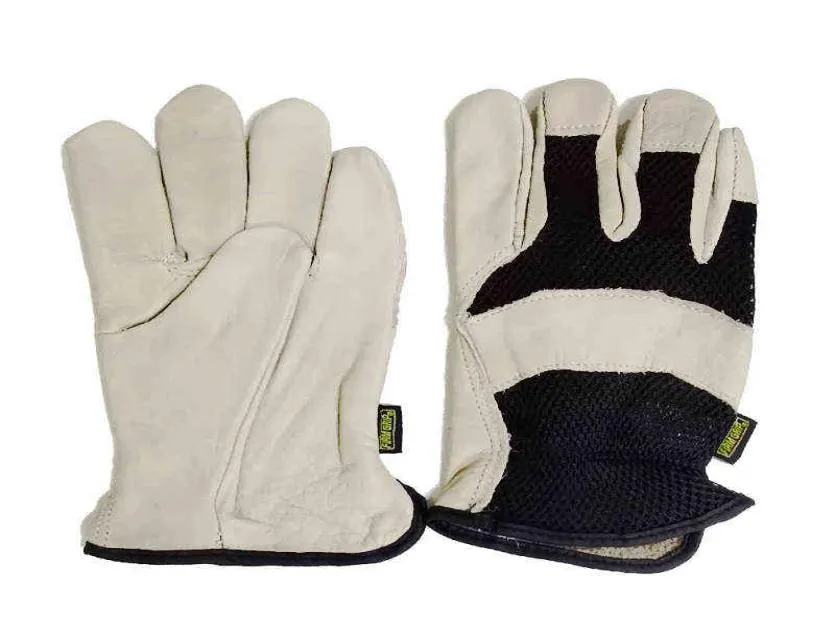Premium Leather Work Wirecutter Gloves Durable, Breathable & Waterproof