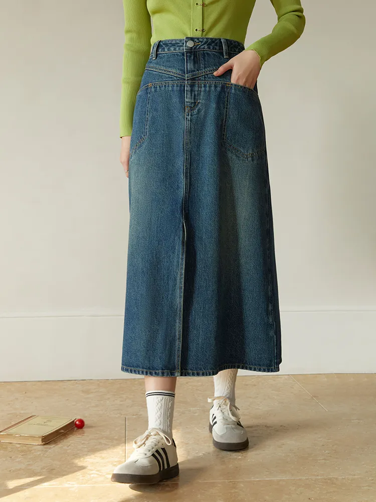 High waist a line summer chiffon skirt 4457 High waist a line summer chiffon skirt 4457