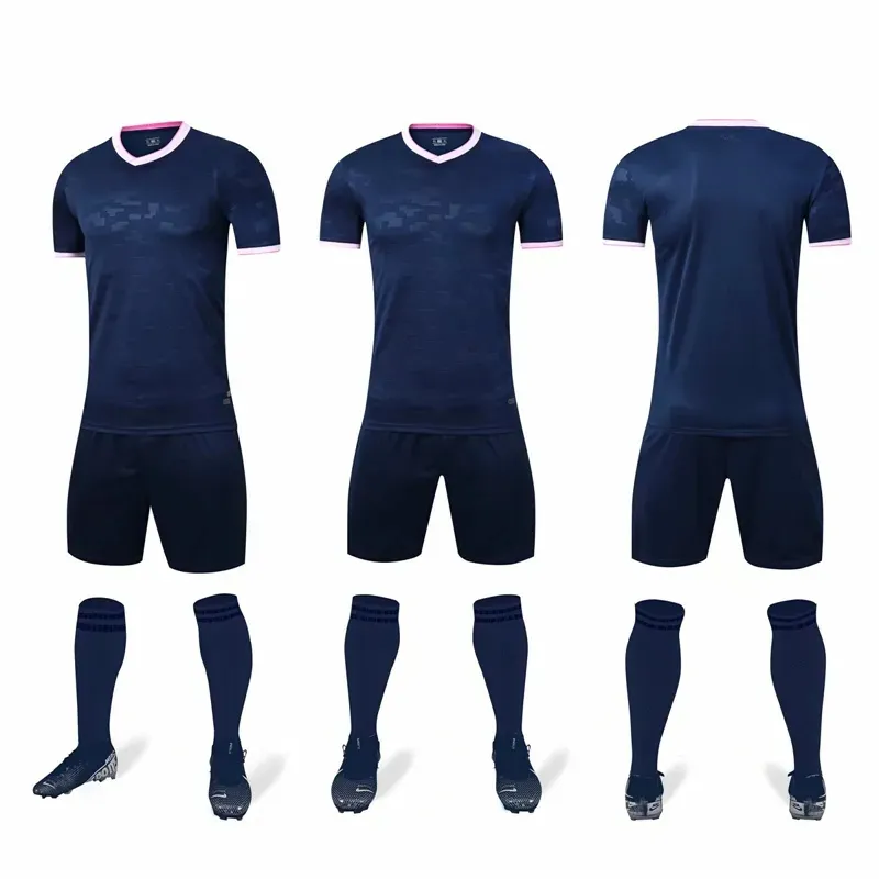 Survetement Football 2021 adultes enfants Football maillots ensemble filles hommes Football formation uniformes à manches courtes Football maillots