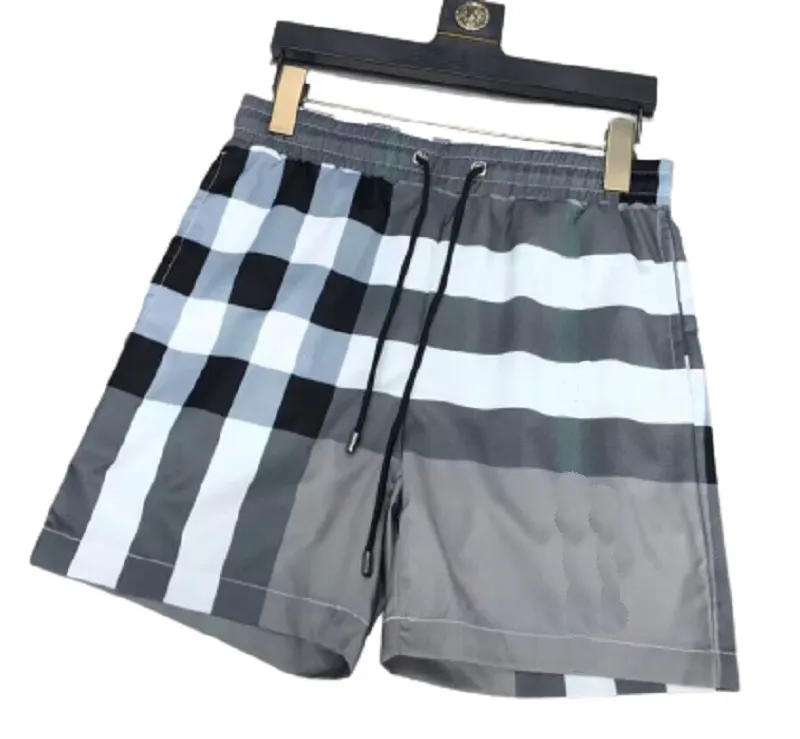 calção de banho clássico calção masculino shorts de grife calça de moletom esporte jogging praia tendência casual calça de férias verão solto ao ar livre Várias cores cinza M-XXXL