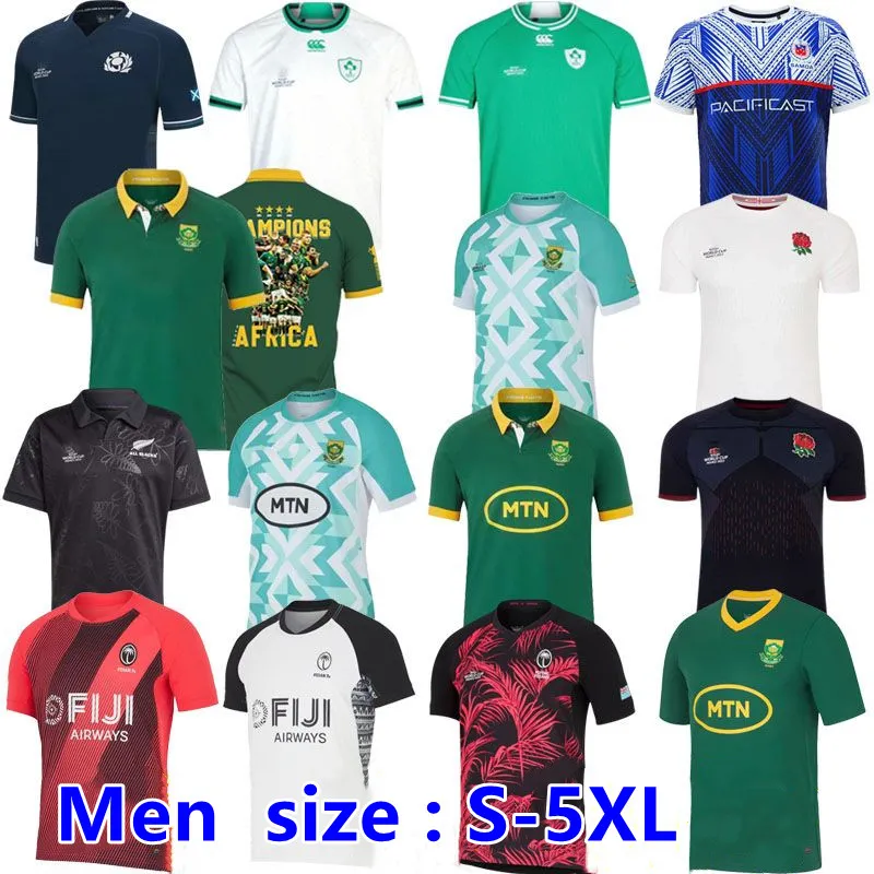 2023 2024 Fiji Japan Irland Rugby Jersey 23 24 Skottland South Englands African Australien Argentina Hem Away Waleser Alternativ kvalitet Rugby Shirt Size S-5XL