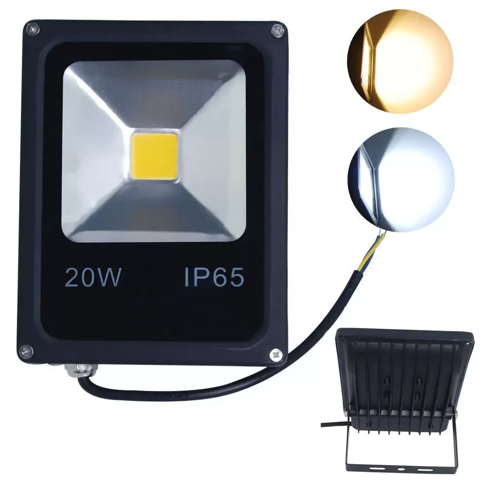 10W 20W 30W 50W LED Floodlight Outdoor Wash Flood light lamp AC85V-265V floodlights white