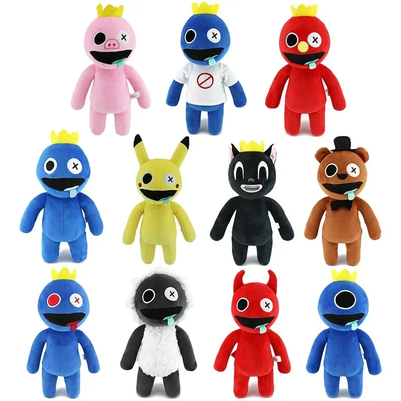 Wholesale Cartoon rainbow friends roblox plush doll children's toy