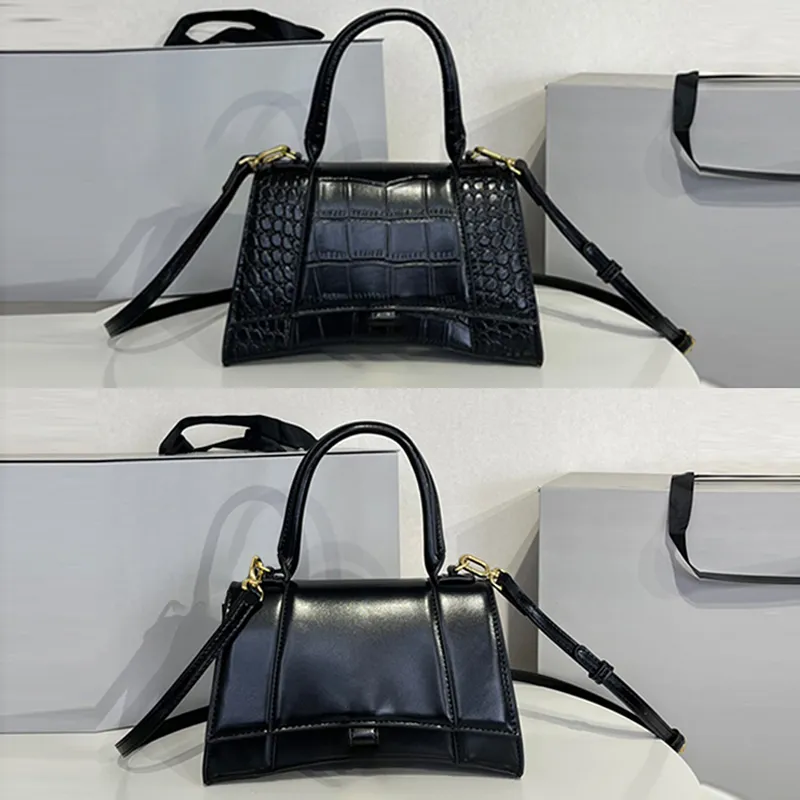 High Quality hourglass bag Handbag Crocodile Leather crossbody Bags purses designer Woman handbag Shoulder Bags Luxury Designer Bag Handbags