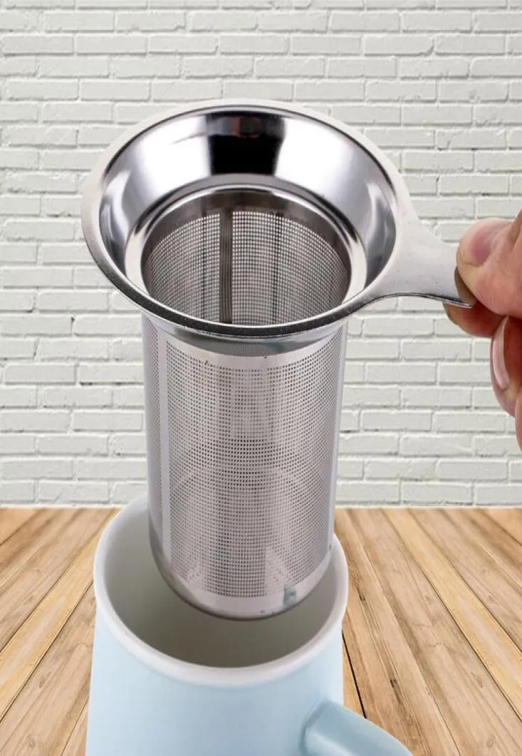 Infuseur à mailles, passoire réutilisable, pot en acier inoxydable, filtre à épices à feuilles mobiles, articles pour café, outil de cuisine 7597275