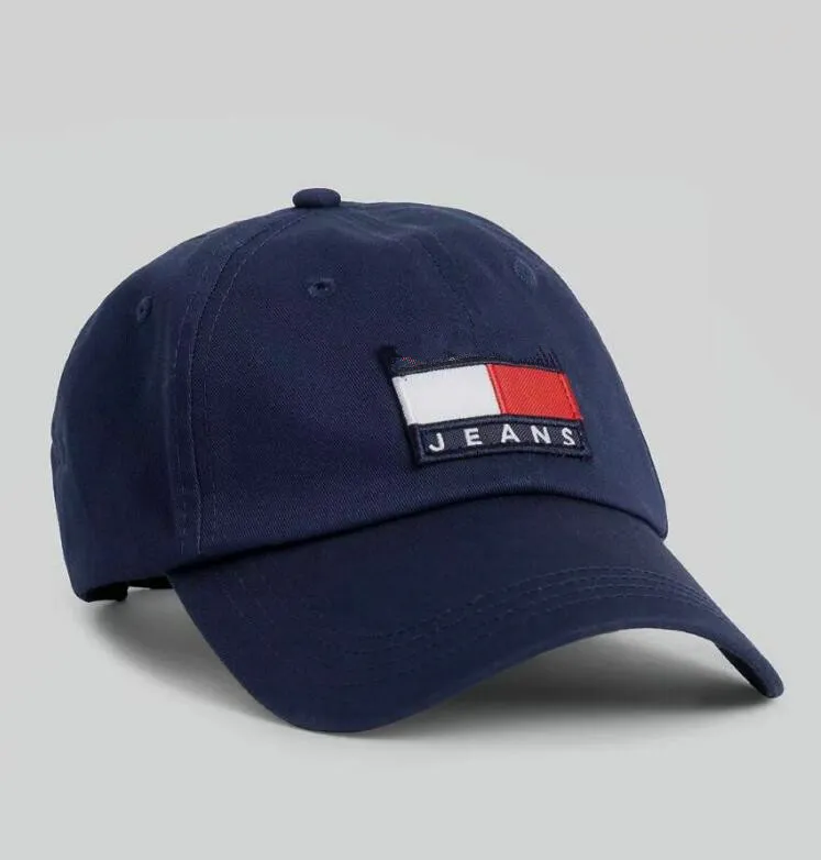 Designer chapéu tomm bonés de beisebol luxo jeans casquette para homens mulheres americanas chapéus rua equipada rua moda praia sol esportes bola boné marca tamanho ajustável a33