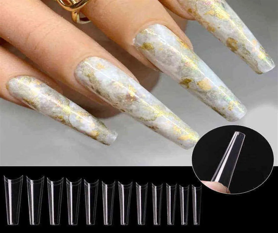 VIKSON INTERNATIONAL 20 Pcs Set of Extra long Natural Color Coffin French  Nails Bridal Wedding False Nails Nail Art Acrylic Full Fake with 2 gm nail  Glue NATURAL - Price in India,