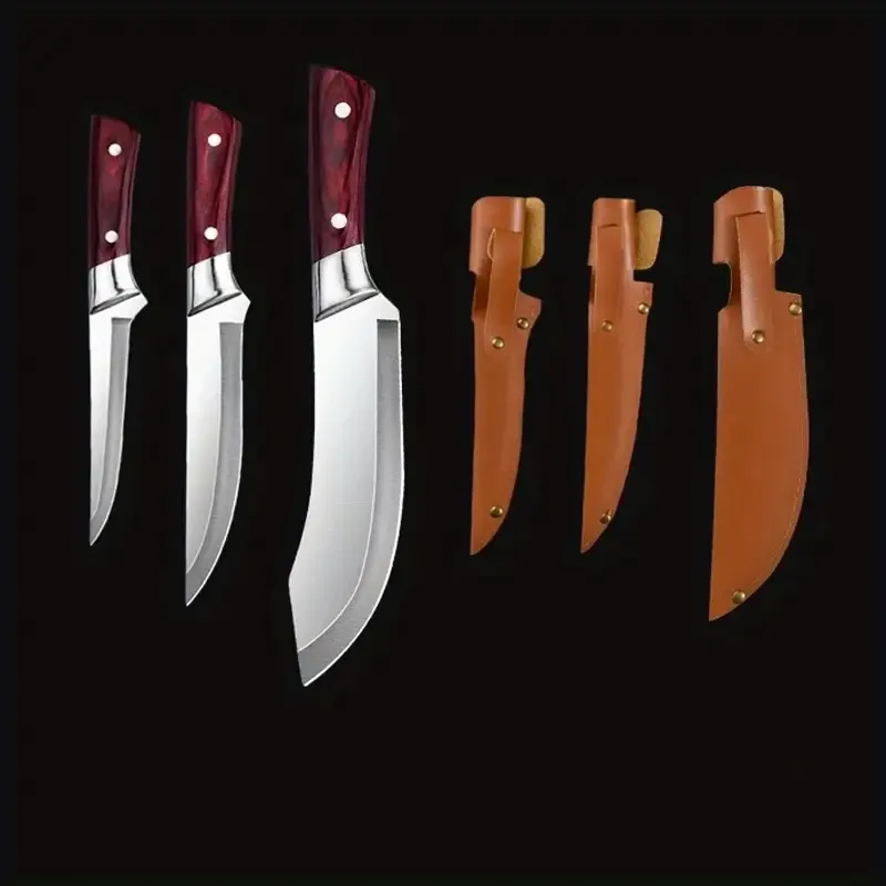 Coltello per disosso, coltello speciale forgiato a mano, coltello per spaccare carne commerciale da macellaio