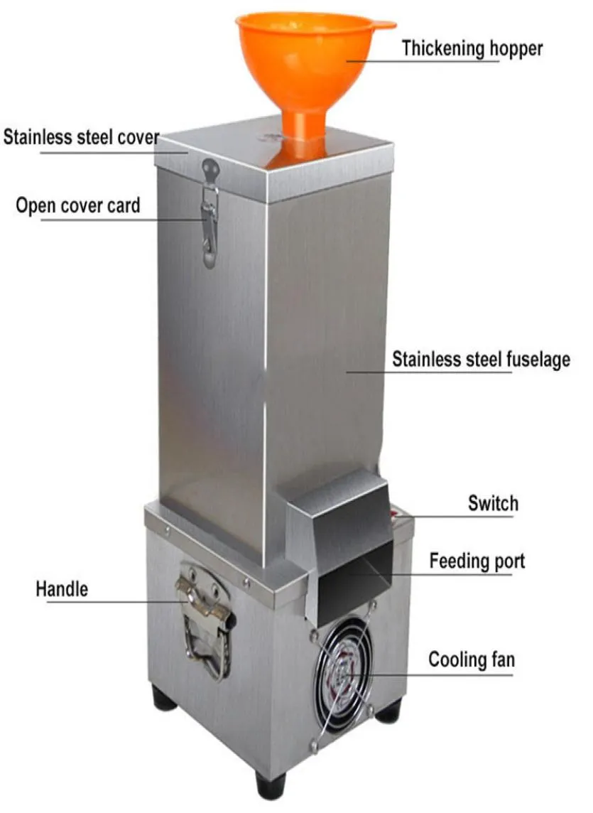 25kgh éplucheur d'ail électrique de haute qualité Machine à éplucher l'ail automatique en acier inoxydable éplucheur d'ail commercial220v110v3449088