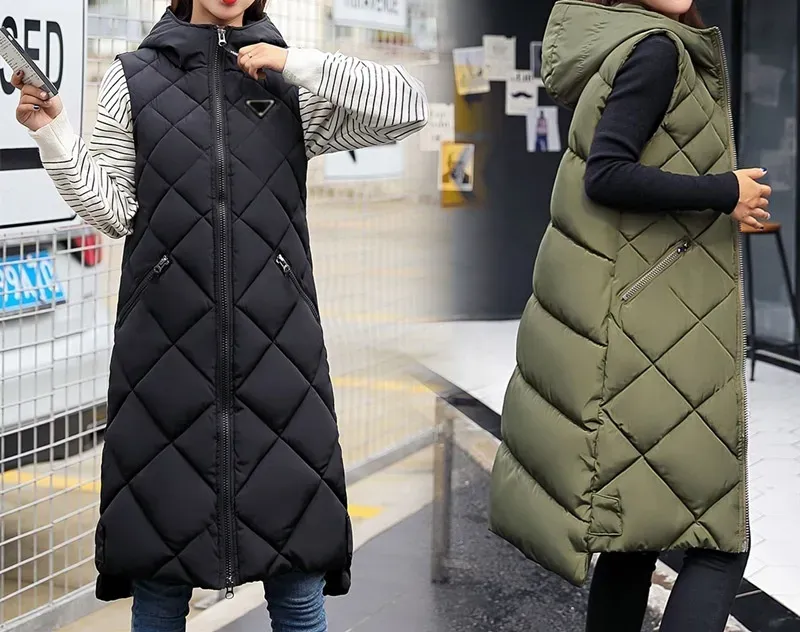 2024 Automne Hiver Femmes Gilet Designer Sweat à capuche Manteaux Mode Débardeur Femme Printemps Veste Gilets Casual Sans Manches Casual Couple Vestes À Capuchon Street Apparel