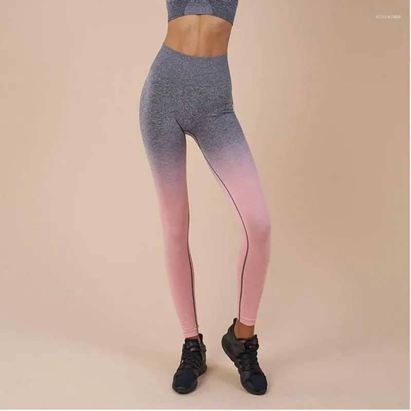 Aktif Pantolon Egzersiz Tozluk Spor Giyim Kadın Spor Spor Seksi Kadın Leggins Yüksek Bel Yoga Giyim