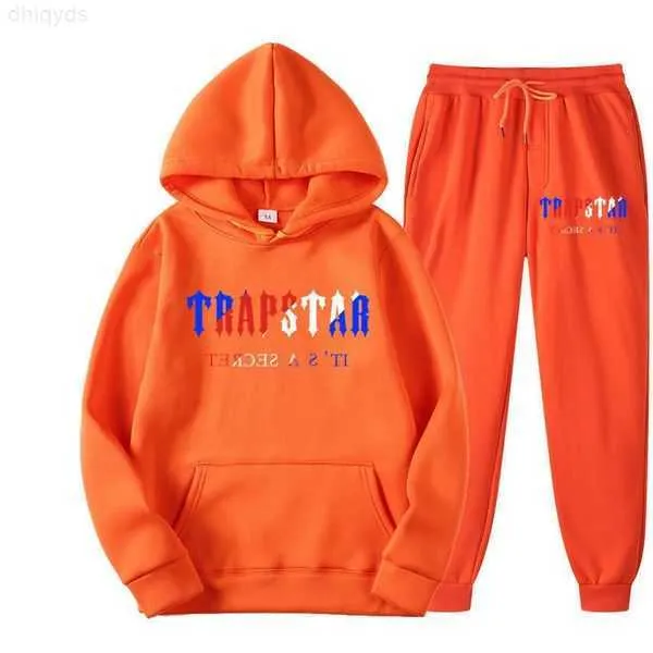 Trapstar Sportswear Hoodie Mens Tracksuits Basic Hooded Full Rainbow
