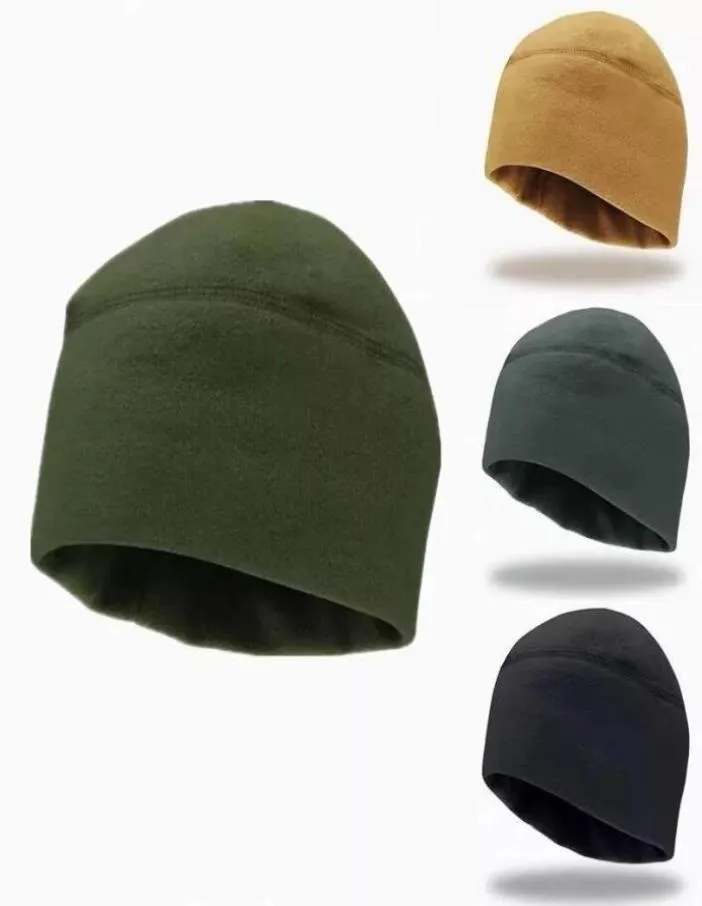 Ciclismo Caps Máscaras Outono Inverno Cap Para Homens Chapéu Tático Ao Ar Livre Corpo de Fuzileiros Navais Engrossar Quente À Prova de Vento Lã Esqui Escalada Arm7547128