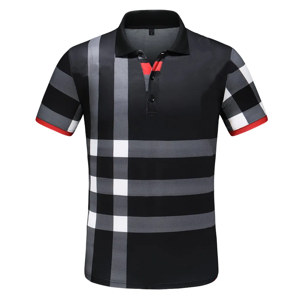 Polos de luxe pour hommes de la création de chemise d'été pour hommes pour hommes, t-shirt High Street Shirt T-shirt T-shirt M-3XL