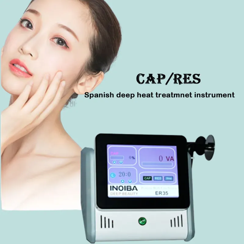 Home Beauty Instrument Portable Ret CET RF Tecar Therapy Physio Diathermy Indiba Fat Loss Machine voor Salon