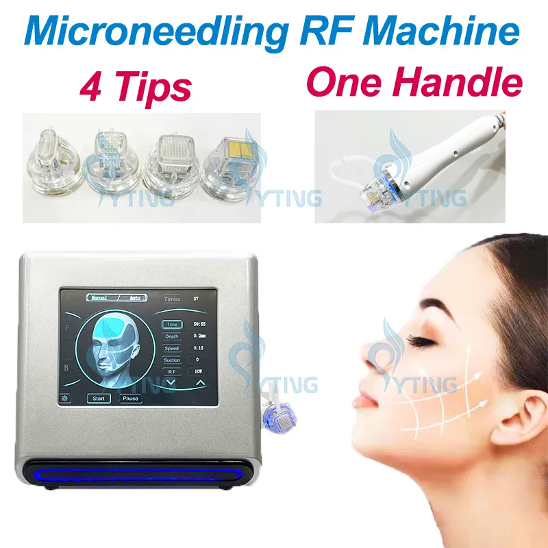 Microneedle Fraccional RF Machine Micro agulha Remoção de rugas Remoção de rosto Face Recomenda os poros de encolhimento anti -estrias