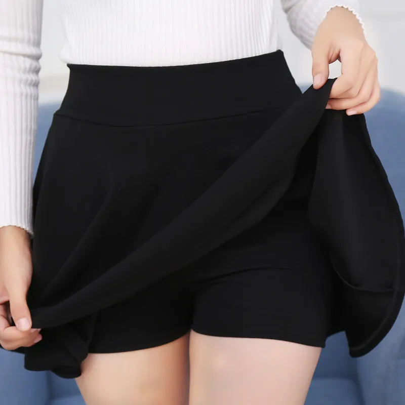 Plus size skater top skirt in summer