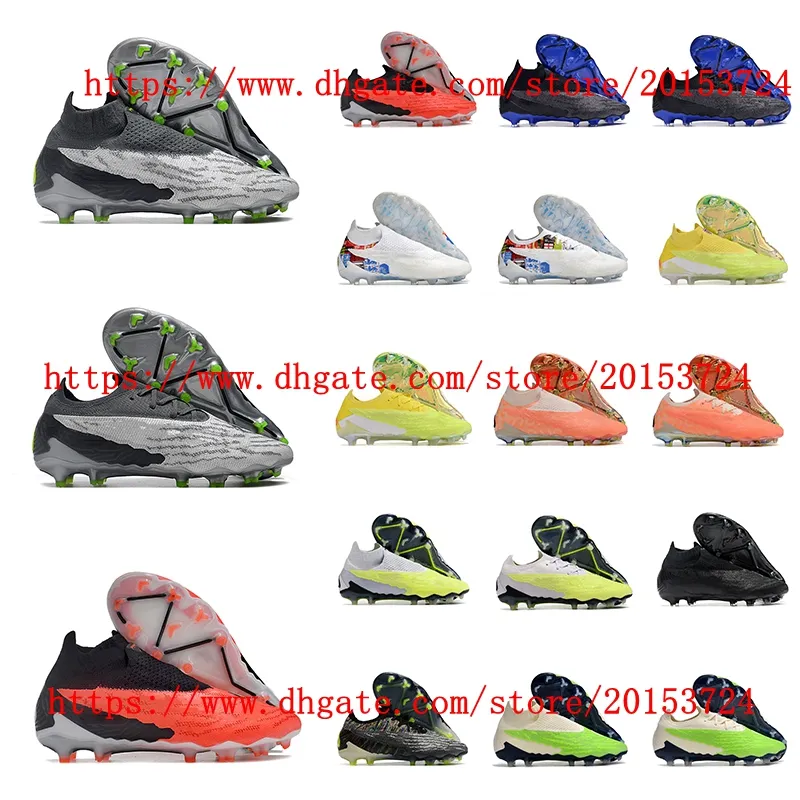 Chaussures de football pour hommes Phantom GX Elite DF Link FG Crampons Bottes de football