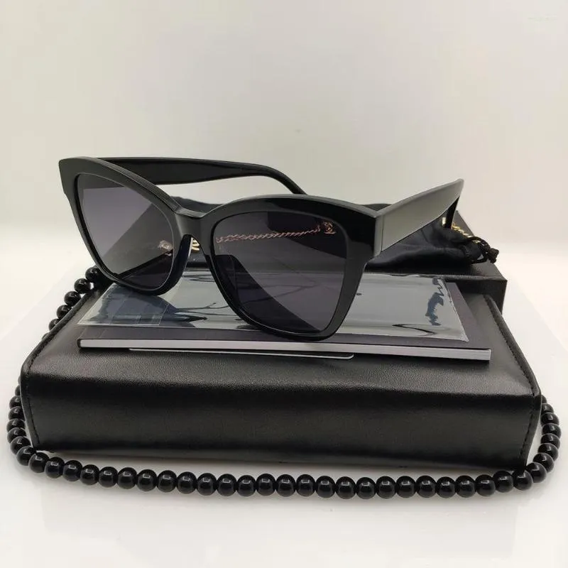 Buy Solazc Square Polarized Sunglasses for Women Men w/Metal Chain Designer  Trendy Retro Vintage TR90 Frame Sunglasses, Black, 60 at Amazon.in