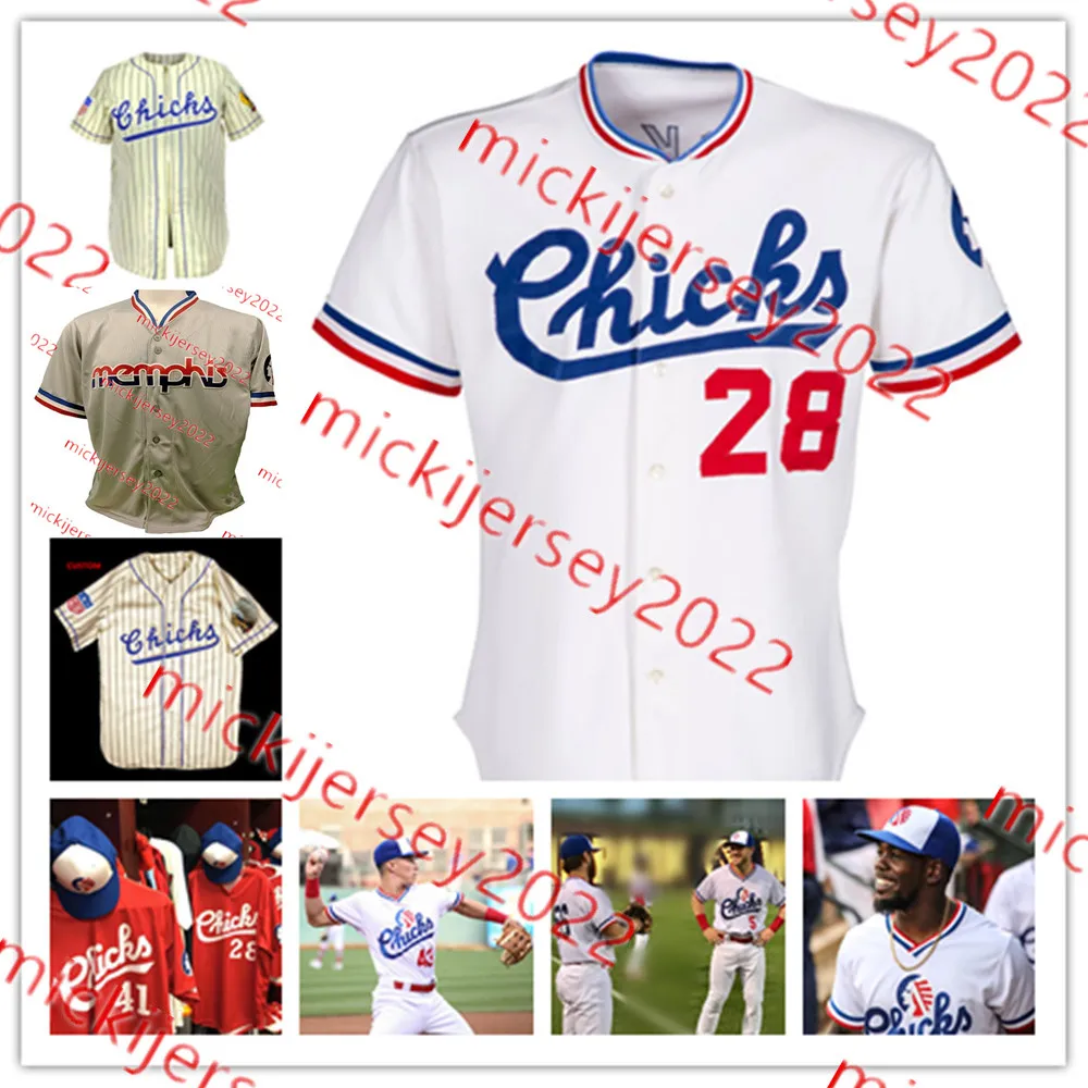 Bo Jackson Razor Memphis Chicks Baseball Jersey 13 Terry Francona 8 Mike Miller Maillots Personnalisés Cousus Hommes Jeunesse