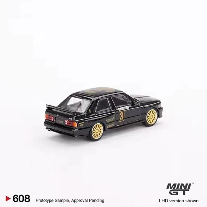 Blocks Mini GT 1 64 Model Car M3 1987 ATCC JPS Winner الفائز بسبائك Diecast 608 231118