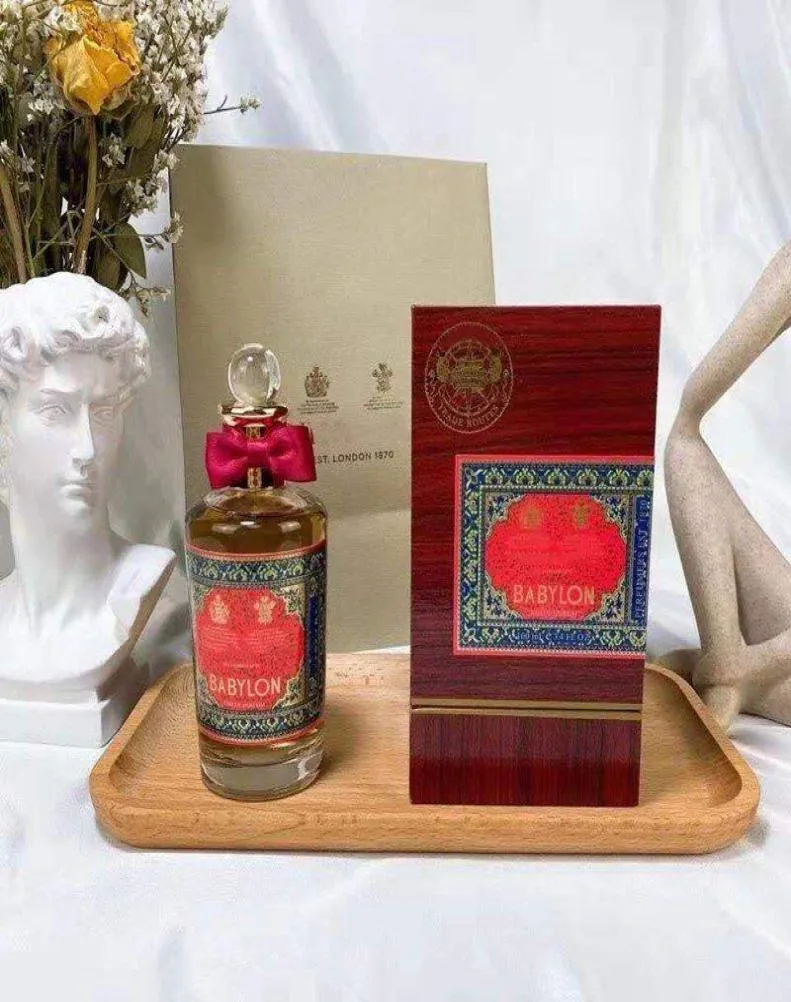 Zapach dla kobiety Lunahalfeti skórzana Babilon Black Rose Perfumes Kolonia Parfum Długotrwałe orientalne pikantne zapachy 8888669