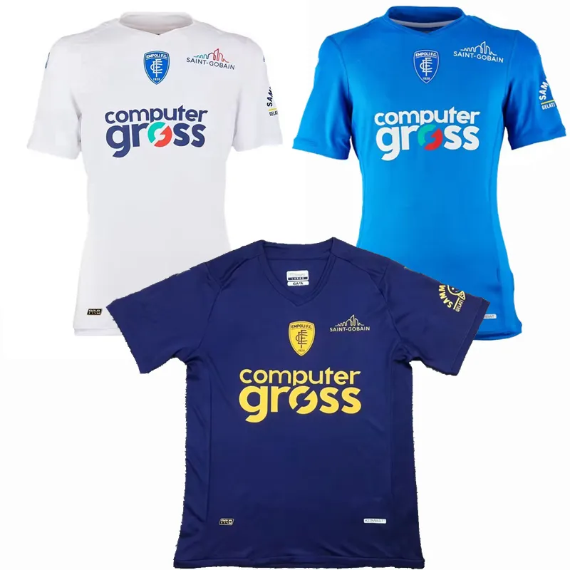 2023 2024 Empoli Soccer Jerseys fc caputo cancellieri cambiaghi fazzini maleh rancocchia luperto kovalenko gyasi grassi home ext 3rd footbool shirt