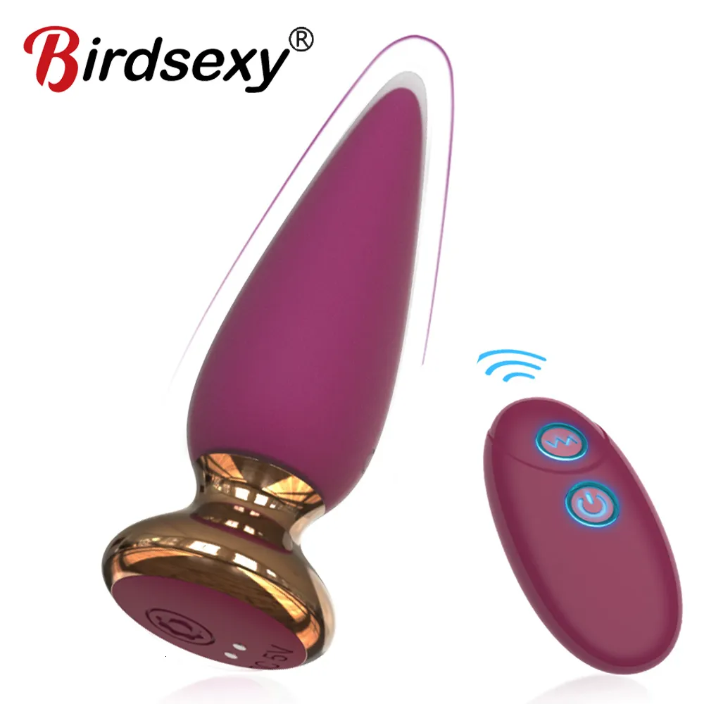 Zabawki analne bezprzewodowe zdalne wibrator zabawka seksu dla mężczyzn Kobiety Połącz męską masaż prostaty pochwa g punkt dildo odbytu tyłek 230419