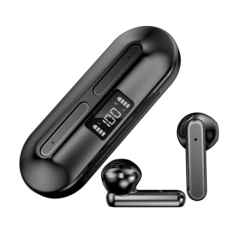 New Headphones Wireless Bluetooth Earphones Touch Control Earbuds HiFi Stereo Sound Games Headsets V60 Retails