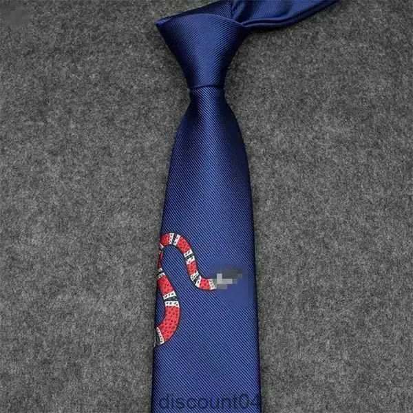 2023 Nuovi Uomini Cravatte Moda Cravatta di seta 100% Designer Cravatta Jacquard Classico Tessuto fatto a mano per Matrimonio Cravatte casual e da lavoro Scatola originalennh3cmzc