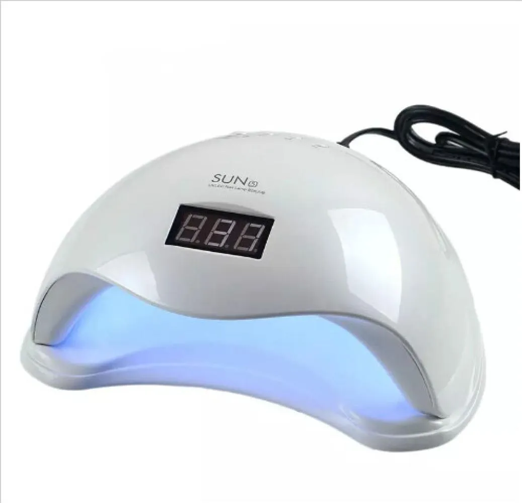 48W UV LED مصباح مجفف الأظافر مع جهاز توقيت LCD أسفل ماكينة Sun5 Dail Dryer Polish Machine لعلاج أدوات فن الظفر 8518333