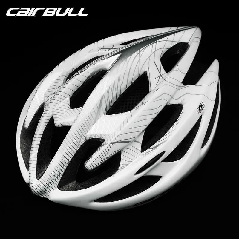 Casques de vélo Cairbull Casque de vélo sur route Casque de sécurité ultraléger moulé intégralement avec filet anti-insectes pour homme femme Casco Bicicleta EPS P230419