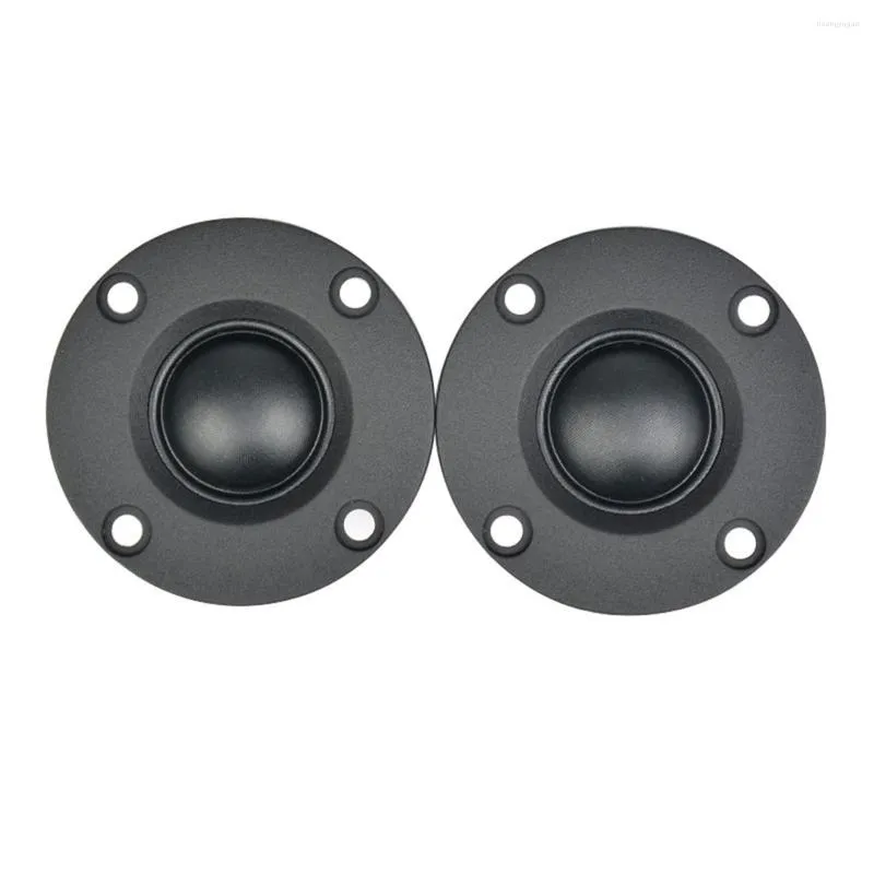 Kombinationshögtalare 2st 6Ω 30W Black Silk Film Soft Dome Tweeter Högtalarenhet