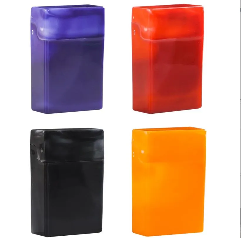 Smoking Pipes 20 protective sleeves in thick, portable plastic storage box