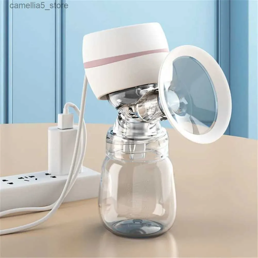 Breastpumps Electric Breast Pump Milk Bottle Baby Breastfeeding Chargeable Lithium Battery ER942 Q231120