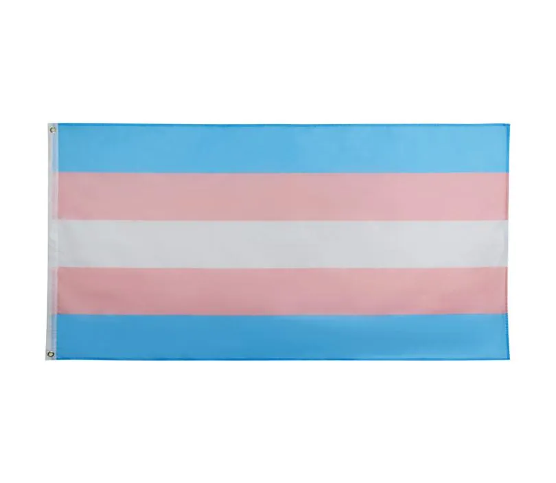 3x5fts LGBT Agender Pride Translokality Trans Transgender Flag 90x150CM Factory Direct Whole Double Stitched1960408
