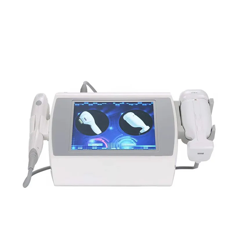 Portable Beauty Machine 2 i 1 4D HIFU Liposonic Wrinkle Removal Skin Rejuvenation Ansiktslyftning