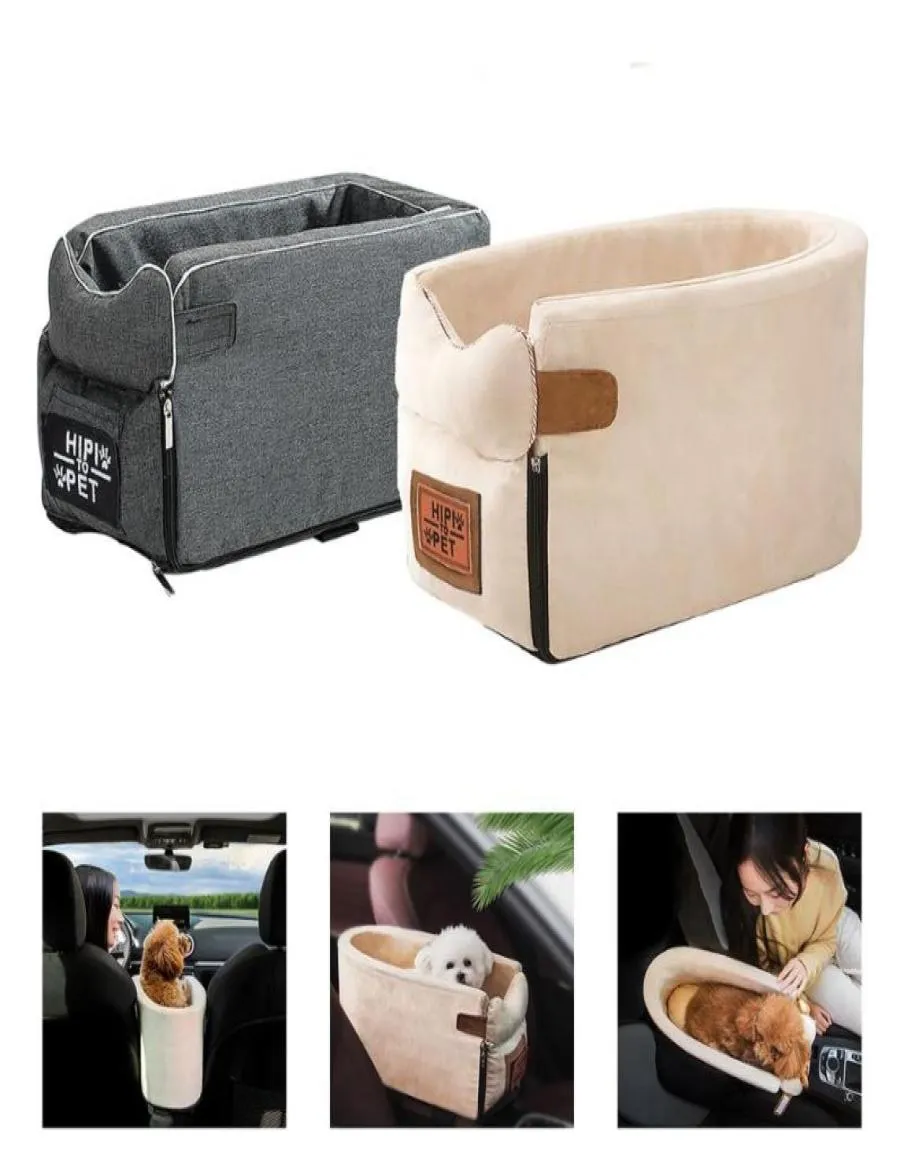 Hond Autostoelhoezen Huisdier Antislip Kinderwagen Bed Veiligheidsmand Puppy Moving Cat Carrier Voor Honden Reisbenodigdheden3229808