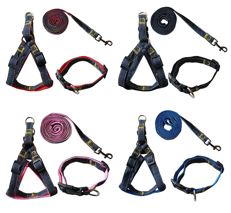 Dog Harness,Puppy Harness,Adjustable Leash and Collar Set for Small Dogs,Step-in Dog Harness, Pet Dog Vest for Dog and Cat