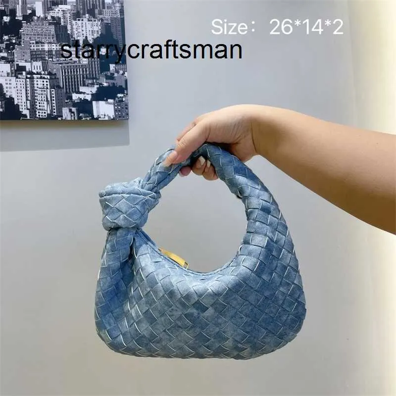 Top Botteg Venet Bag Jodie Borsa a mano in tessuto da donna Coreano Rosso lavorato a maglia Bowknot Palmare Una spalla Ascellare Moda Tote Borse per gnocchi