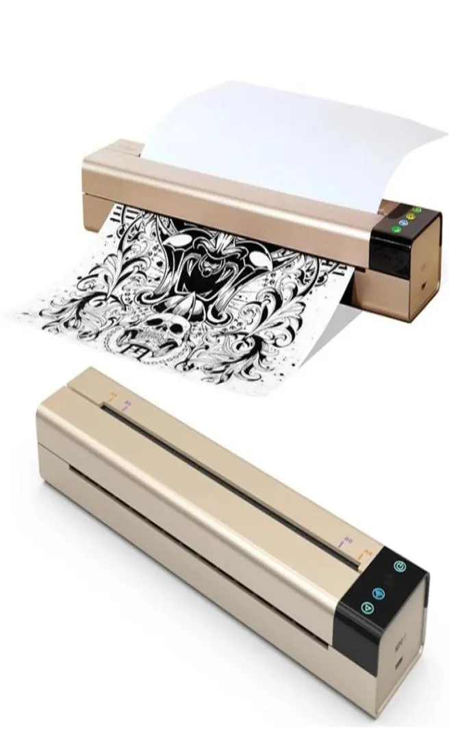 Mini Tattoo Machine Toec Thermal Stencil Copier Portable Tattooing Printer مع USB WiFi Bluetooth Connection25759522950