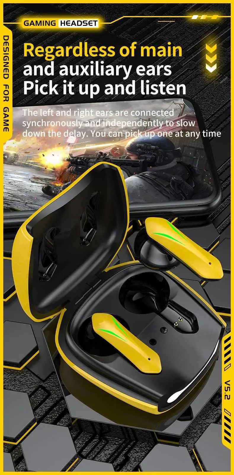 R05 game TWS Wireless Earphone Bluetooth earbuds Hornet Dor Earbud Bumblebee Air Car fashion 2022 Gaming Headsets earbuds